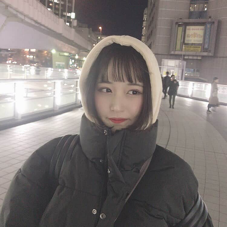 山本優菜さんのインスタグラム写真 - (山本優菜Instagram)「オシャレより防寒。  寒がりすぎて周りにビックリされることが多々あります」12月27日 23時16分 - yamamoto__yuna