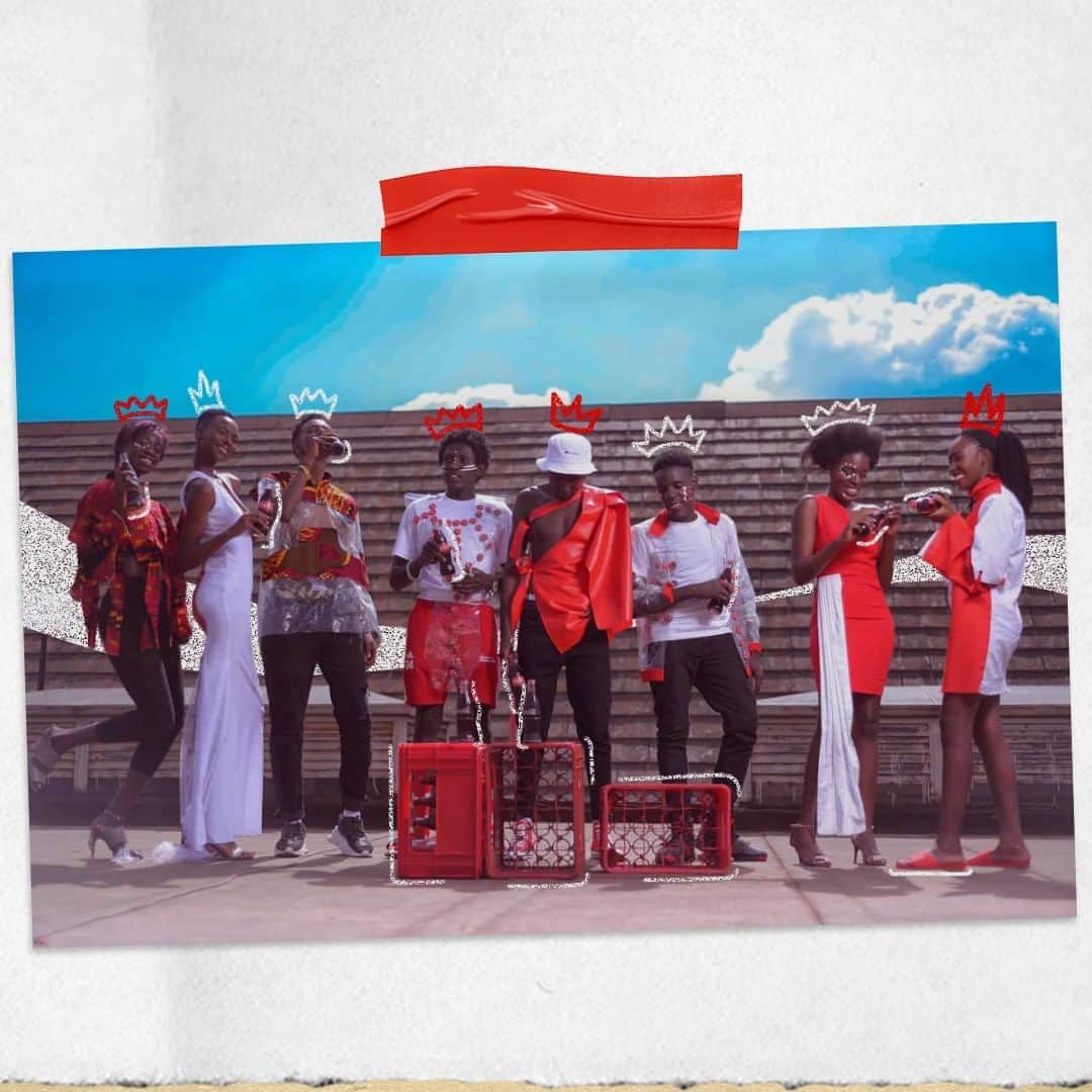 Coca-Colaのインスタグラム：「Nazziwa serving squad goals in style. 😎📷: Nazziwa Joan」