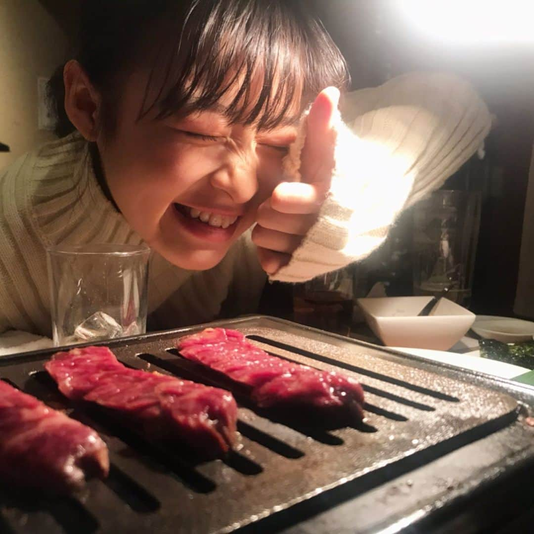 森七菜さんのインスタグラム写真 - (森七菜Instagram)「いつかのお肉タイム🍖 #お肉好き #定期的にお肉 #飯テロすみません！笑」12月27日 23時59分 - morinana_official