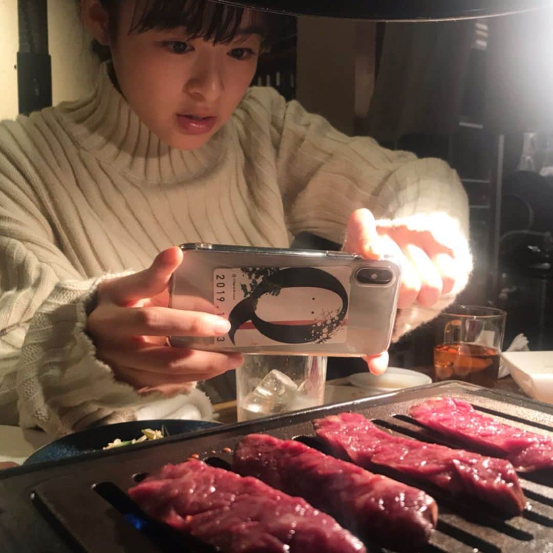 森七菜さんのインスタグラム写真 - (森七菜Instagram)「いつかのお肉タイム🍖 #お肉好き #定期的にお肉 #飯テロすみません！笑」12月27日 23時59分 - morinana_official