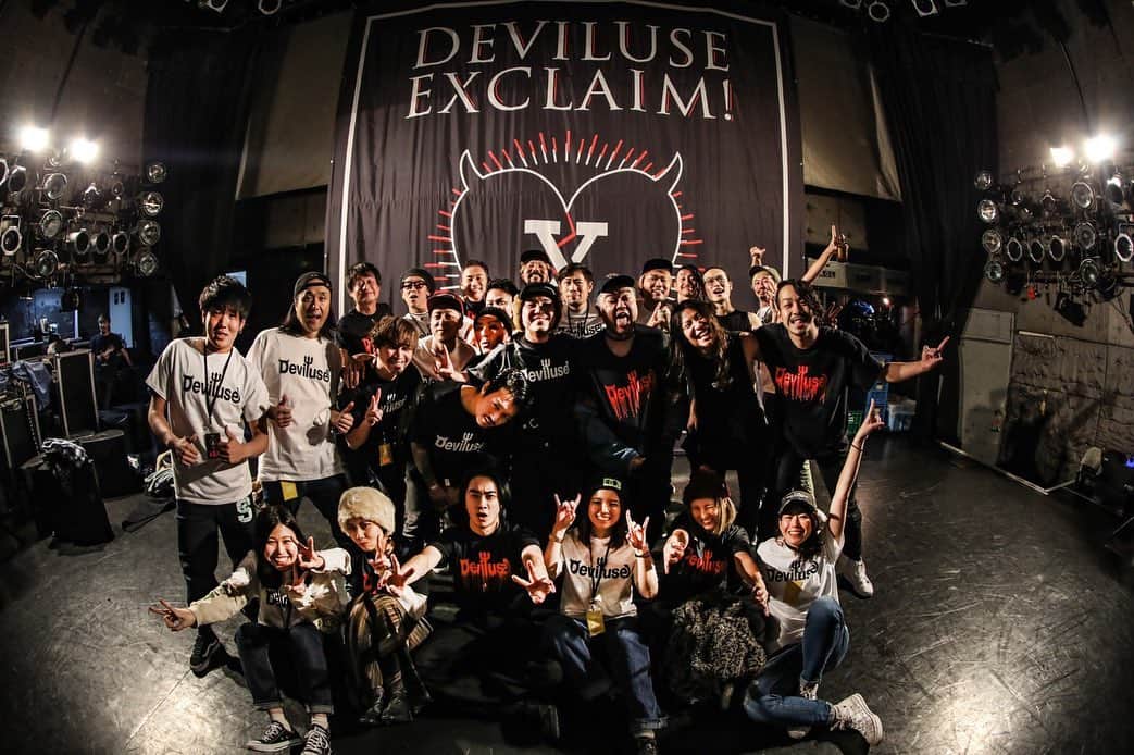 Crystal Lakeさんのインスタグラム写真 - (Crystal LakeInstagram)「Thank you @deviluse_com Exclaim! This was the last show of this year in our home country Japan. It was SUPERB! And congratulations DEVILUSE 20th anniversary 🎉  Photo 1: @kouhey0622  Photo 2-9: @taka_tallman  #CrystalLake #Shadows #Kemuri #Deviluse」12月28日 0時34分 - crystallake777