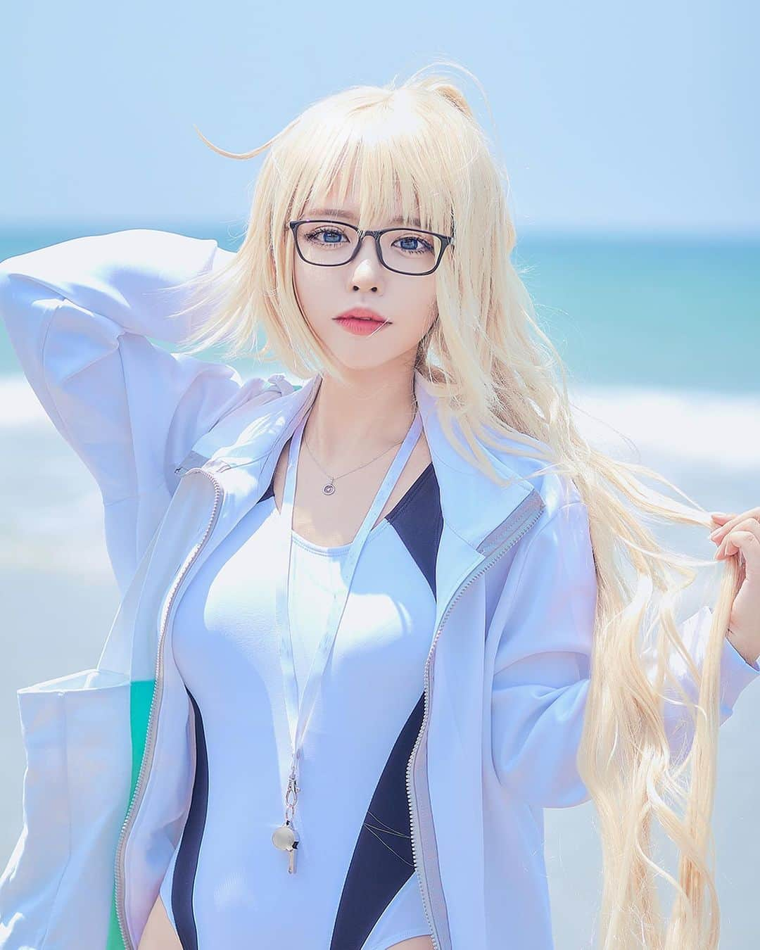 HAIMさんのインスタグラム写真 - (HAIMInstagram)「🌊 📷 @janwoo.pic  #fgo #fgocosplay #fgograndorder #cosplay」12月28日 5時22分 - haim__s