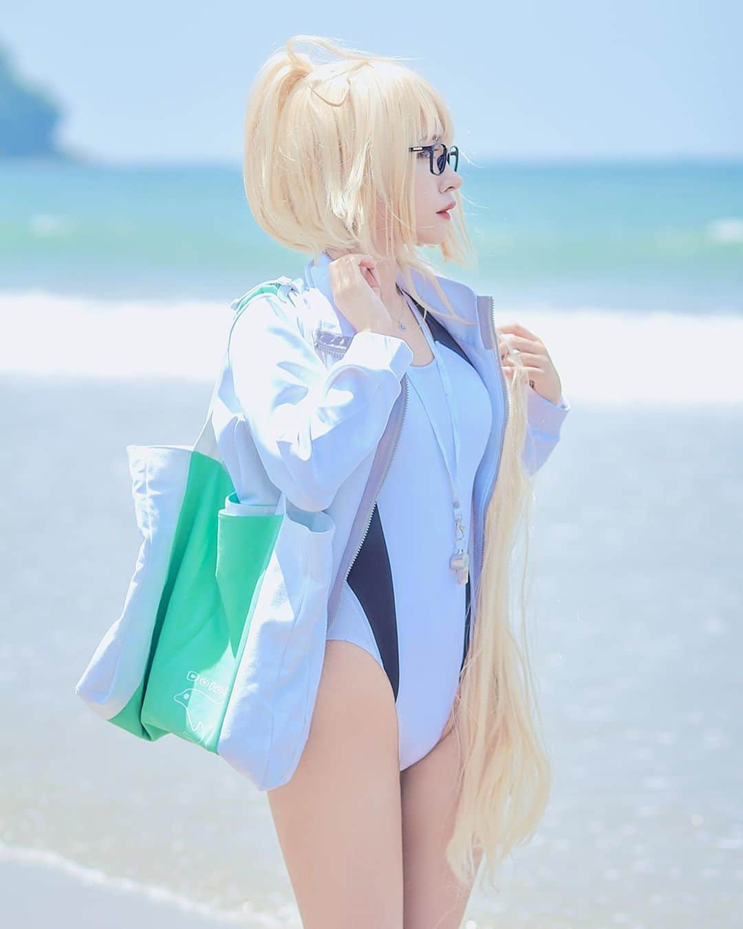 HAIMさんのインスタグラム写真 - (HAIMInstagram)「🌊 📷 @janwoo.pic  #fgo #fgocosplay #fgograndorder #cosplay」12月28日 5時22分 - haim__s