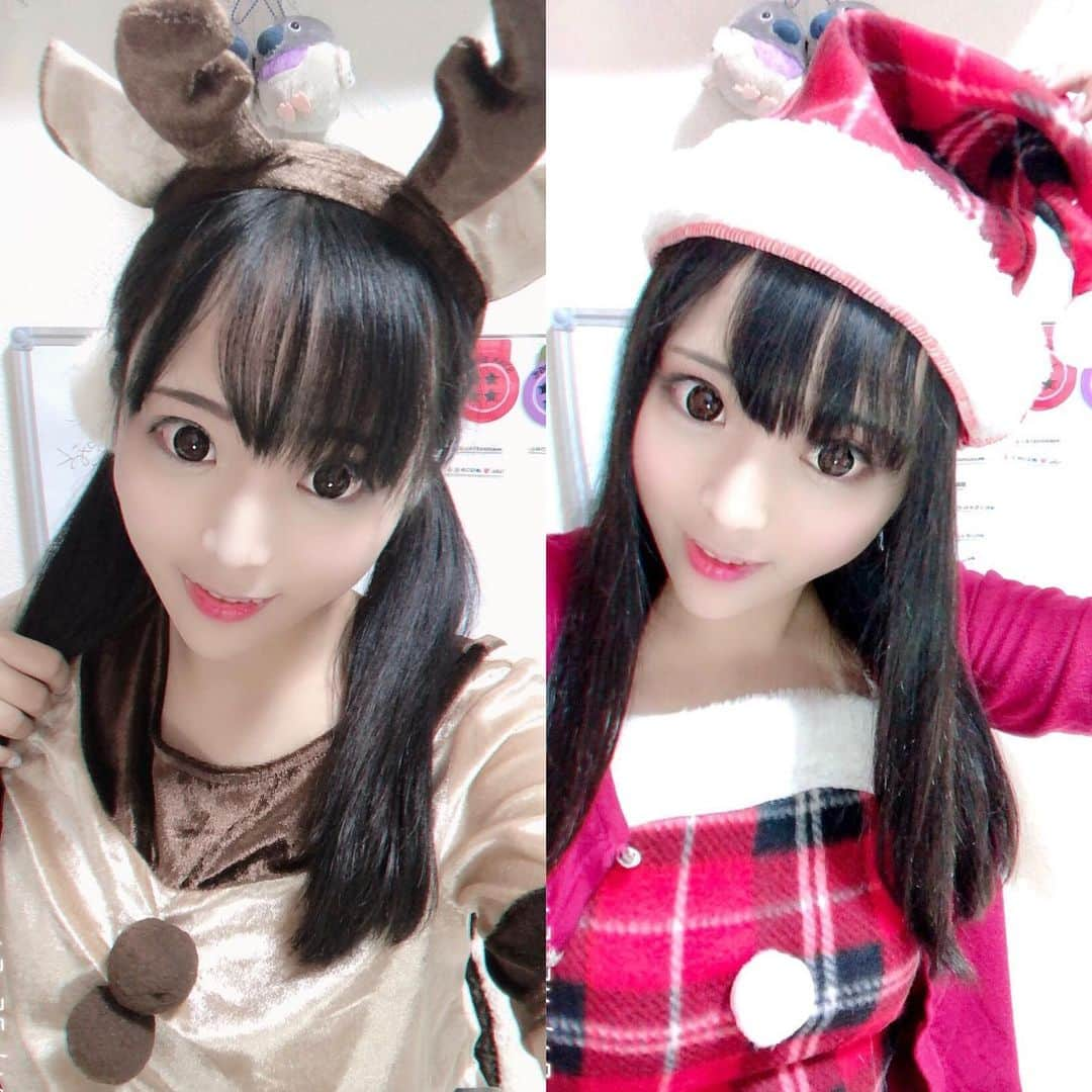 なつみさんのインスタグラム写真 - (なつみInstagram)「🎄🎅🏻❄️🎁🦌🛷☃️ クリスマス🎄もとっても楽しかった☺️💞 たくさん新しいサンタコス買って良かった😘 来年も着ようかな🥰  グリーンサンタ、オフ会も蘇るね🤗❤️ #クリスマス#クリスマスコスプレ#サンタコス#トナカイコス#christmas#ライブ配信#Pococha#Pocochaライバー#ポコチャ#ライバー#バセドウ病#吃音症#八重歯#宅建士#宅建#宅地建物取引士#不動産営業#イギリス留学#🧢なつみ👻🍊Natsumi」12月28日 15時46分 - natsumipeanuts