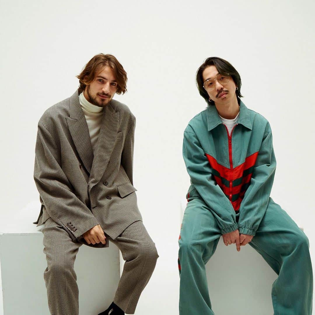 ペッペのインスタグラム：「I made an IG filter with @gqjapan and @nulbarich_official」