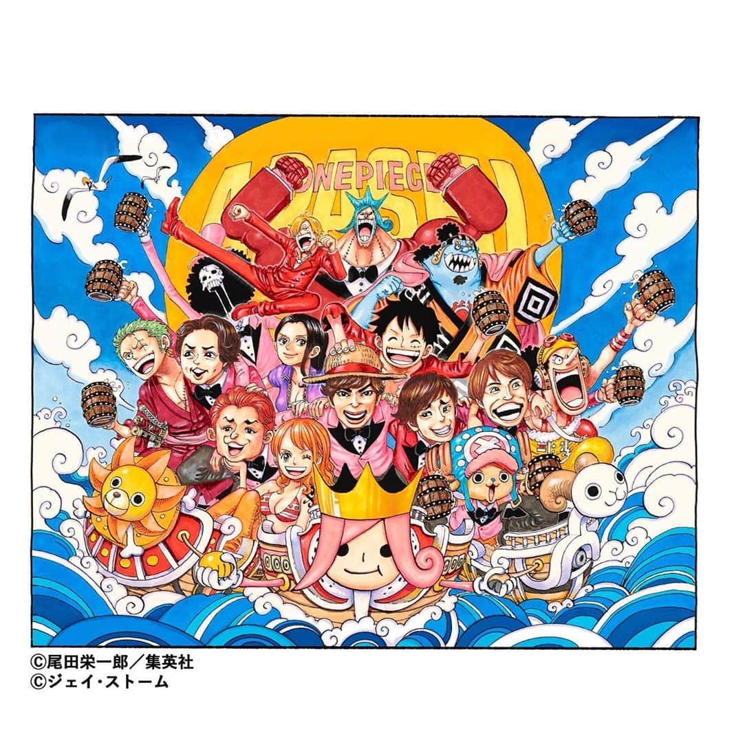 嵐（ARASHI）さんのインスタグラム写真 - (嵐（ARASHI）Instagram)「ONE PIECE×嵐  新曲「A-RA-SHI：Reborn」スペシャルコラボミュージックビデオは1週間後の1月4日にリリース！ お楽しみに！ The "A-RA-SHI: Reborn" music video, illustrated by One Piece, is out in ONE WEEK!  #嵐 #ARASHI」12月28日 8時26分 - arashi_5_official