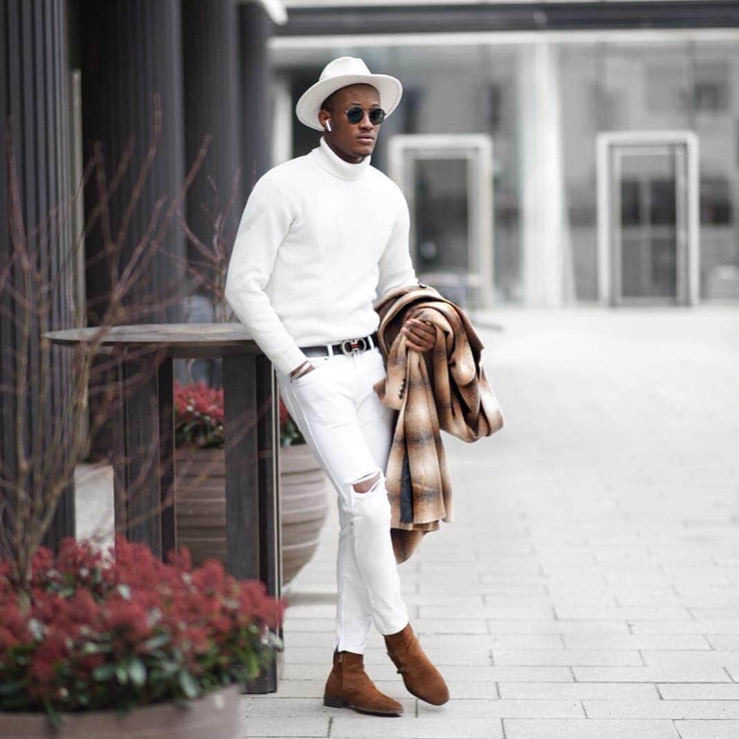 STYLE4GUYSのインスタグラム：「@FashionNovaMEN giving that pop to your casual fit🔥Shop @FashionNovaMEN for the latest styles!👌」