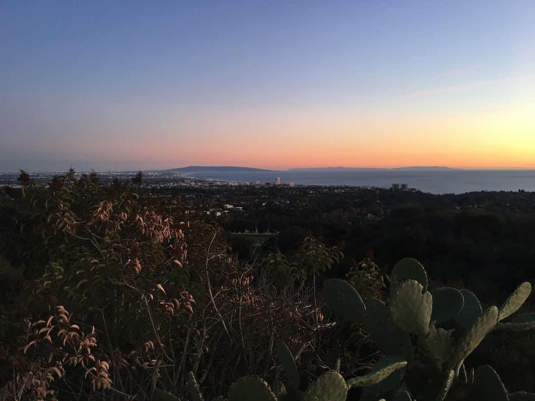 チャド・ロウさんのインスタグラム写真 - (チャド・ロウInstagram)「View from our hike. Looking out over Santa Monica and the bay with Catalina island in the distance. #ILoveLA」12月28日 11時56分 - ichadlowe