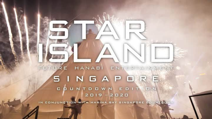 大舌恭平のインスタグラム：「avexが主催する『STAR ISLAND SINGAPORE COUNTDOWN EDITION 2019-2020』に出演します。 「STAR ISLAND」とは、世界各地の象徴的な絶景ロケーションで繰り広げられる日本の「伝統花火」と「最先端 テクノロジー」である3Dサウンドやレーザー・ライティング、世界最高峰の「パフォーマンス」がシンクロした世界初のエンターテインメントです🙌  生配信もあるので是非見てね👀  #STARISLANDsg  #スターアイランド  #STARISLAND  @starisland_world」