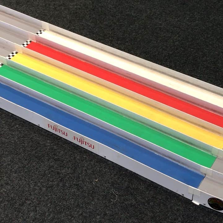 のインスタグラム：「2020 SUPER COSMO CIRCUIT of Mini 4wd New Year Grand Prix 2020. ﻿ ミニ四駆グランプリ2020ニューイヤー公式コース『2020 SUPERコスモサーキット』です。初戦は1月12日の岡山大会。あなたの挑戦をお待ちしています！﻿ #mini4wd #ミニ四駆 #tamiyamini4wd」