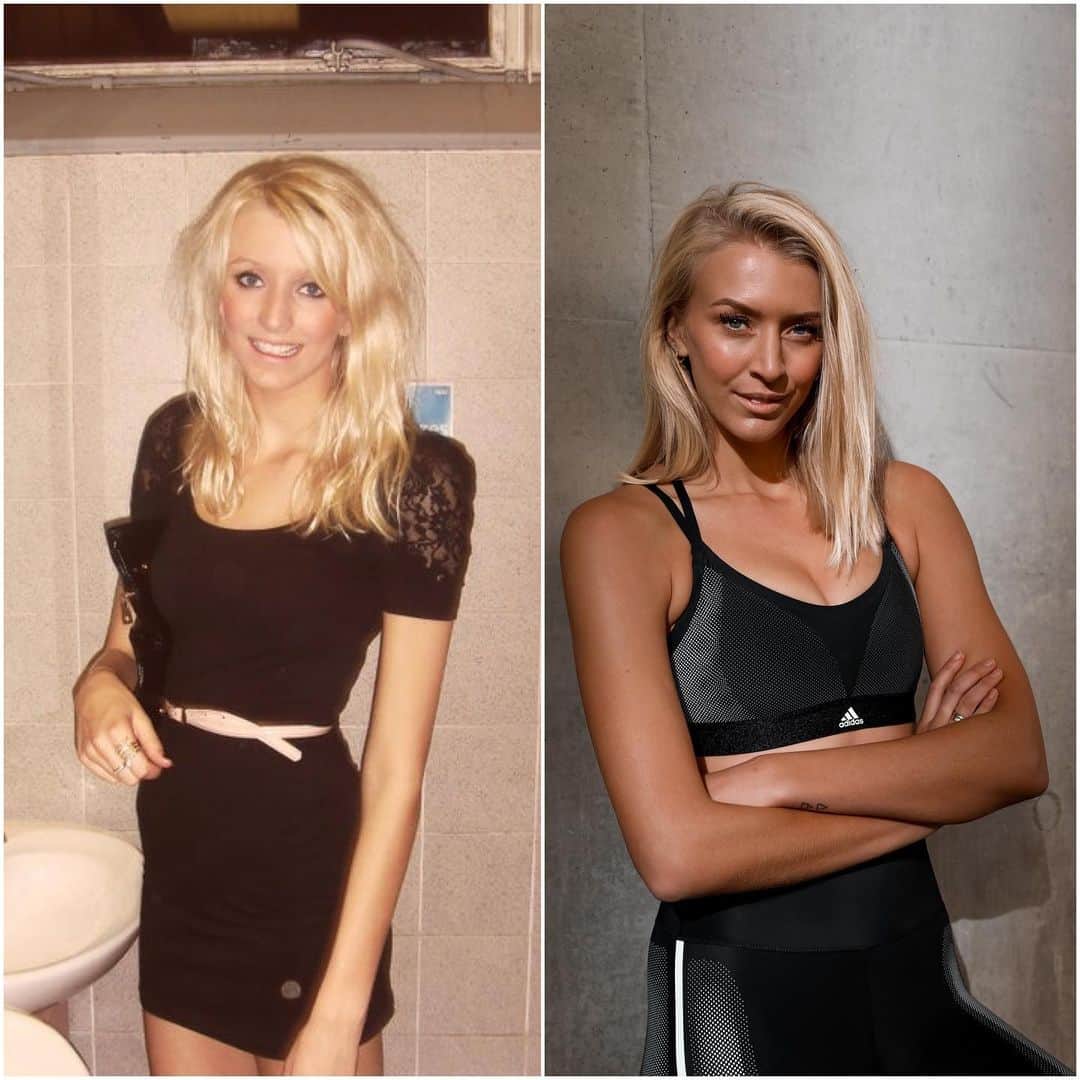 Zanna Van Dijkさんのインスタグラム写真 - (Zanna Van DijkInstagram)「2009 vs 2019 ⏰ It’s amazing what a difference a decade can make hey?! 💁🏼‍♀️ #10YearChallenge . ➡️17 year old Zanna:  I heavily binge drank, fuelled myself with super noodles, actively avoided exercise, didn’t know what I wanted to do with my life and if I’m honest I didn’t really like myself. I took a lot of shit from people as a result 🍻 ➡️ 27 year old Zanna: I got a first class degree, moved to London, became a personal trainer, started two companies, turned plant based, overcame emergency surgery and accepted myself as I am. Oh and I take zero shit now 😝 . A lot can change in 10 years, we can’t define ourselves by our past but we can grow from what we experience. Here’s to the next 10 years of progress 🙌🏼❤️ #transformationtuesday #transformation #10yearslater #growth #development #selflove #selfacceptance #fitnessjourney #adulthood #decadechallenge」12月28日 18時39分 - zannavandijk