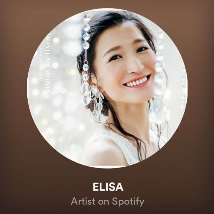 ELISAのインスタグラム：「#spotify #elisa」