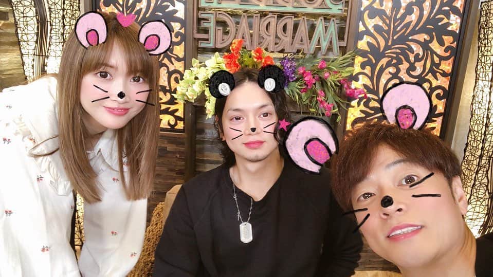 水嶋ヒロのインスタグラム：「今日よる10時OA ☺︎ #いきなりマリッジ3 #いきマリ #abematv #ゲスト出演 #見逃し配信有り #子年」