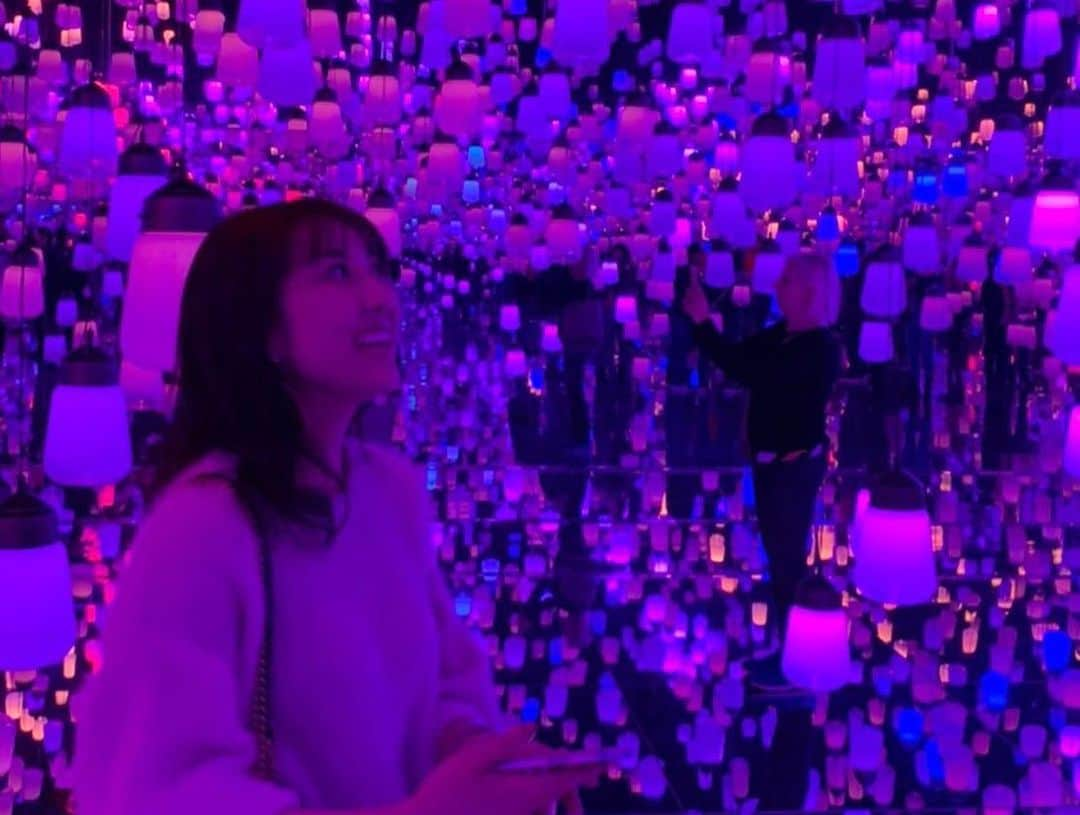 吉田有希さんのインスタグラム写真 - (吉田有希Instagram)「初teamLab💫✨ #tokyo #odaiba #teamlab #teamlabborderless #beautiful #fun」12月28日 22時17分 - yuuki329_h