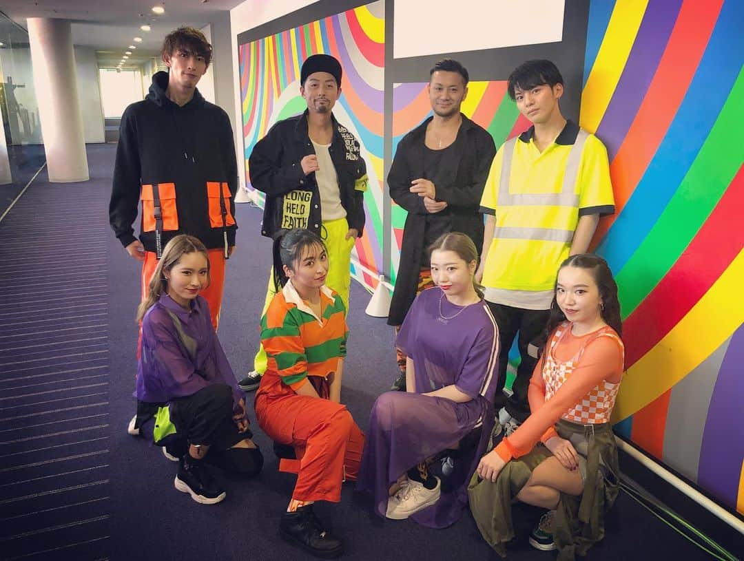 穴井隆文のインスタグラム：「MUSIC STATION  ウルトラSUPER LIVE . . .  約半年ぶりのジェジュンさんSweetest Love🕺 タモリさんをお見送り😎 そして大知くんのてんこ盛り10分メドレー🕺 とても刺激的で最高な1日でした👍 #musicstation #Mステ #ジェジュン #三浦大知」