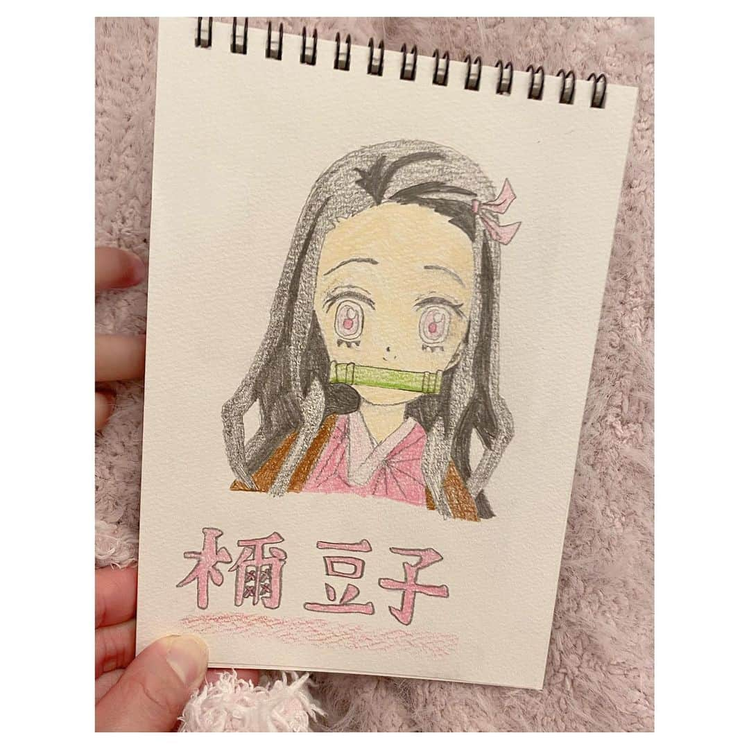 辻希美さんのインスタグラム写真 - (辻希美Instagram)「希空が描いた鬼滅の刃のねずこ💕  上手すぎてビビる‼️ #希空画伯 #鬼滅の刃 #ねずこ #上手すぎる #✏️ #😳‼️‼️💕」12月28日 23時34分 - tsujinozomi_official