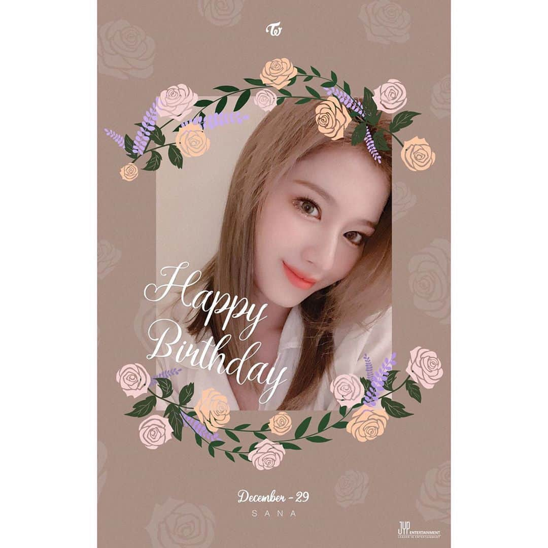 TWICE JAPANさんのインスタグラム写真 - (TWICE JAPANInstagram)「Happy Birthday SANA  #HappySANAday」12月29日 0時05分 - jypetwice_japan