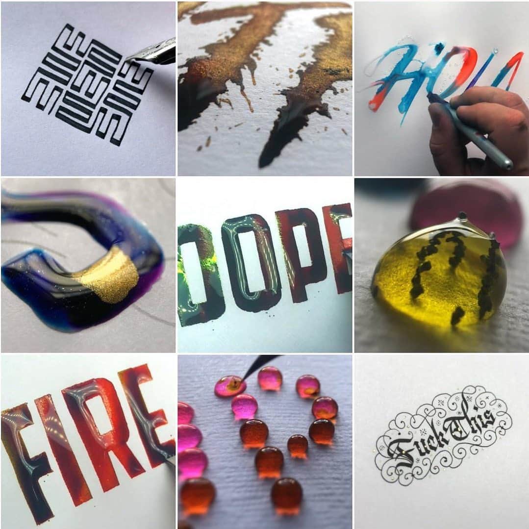 Seb Lesterのインスタグラム：「Four years in art college, many tens of thousands of hours honing digital & traditional design skills and my most popular post by far on Instagram this year? The quick little doodle I posted yesterday (top left) that I could have done when I was ten years old. I’m not sure what that says about my work, or the world we live in, but I’ll take it. 😁  It’s a timely reminder for me that most of us respond viscerally to posts. There doesn’t have to be much skill involved at all, it's more about connecting emotionally in some sense, how a post makes a person feel.* This is not a bad thing, just a thing.  Wishing you all a happy and healthy 2020.」