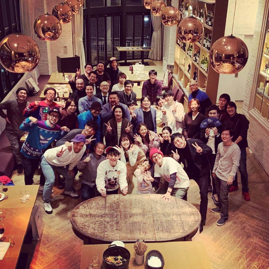 中村昌也のインスタグラム：「NBARakutenの忘年会でした～✨ スタッフの皆様、関係者の皆様、 共演者の皆様に感謝です。  最高のチーム、最高のNBA  幸せです‼️」