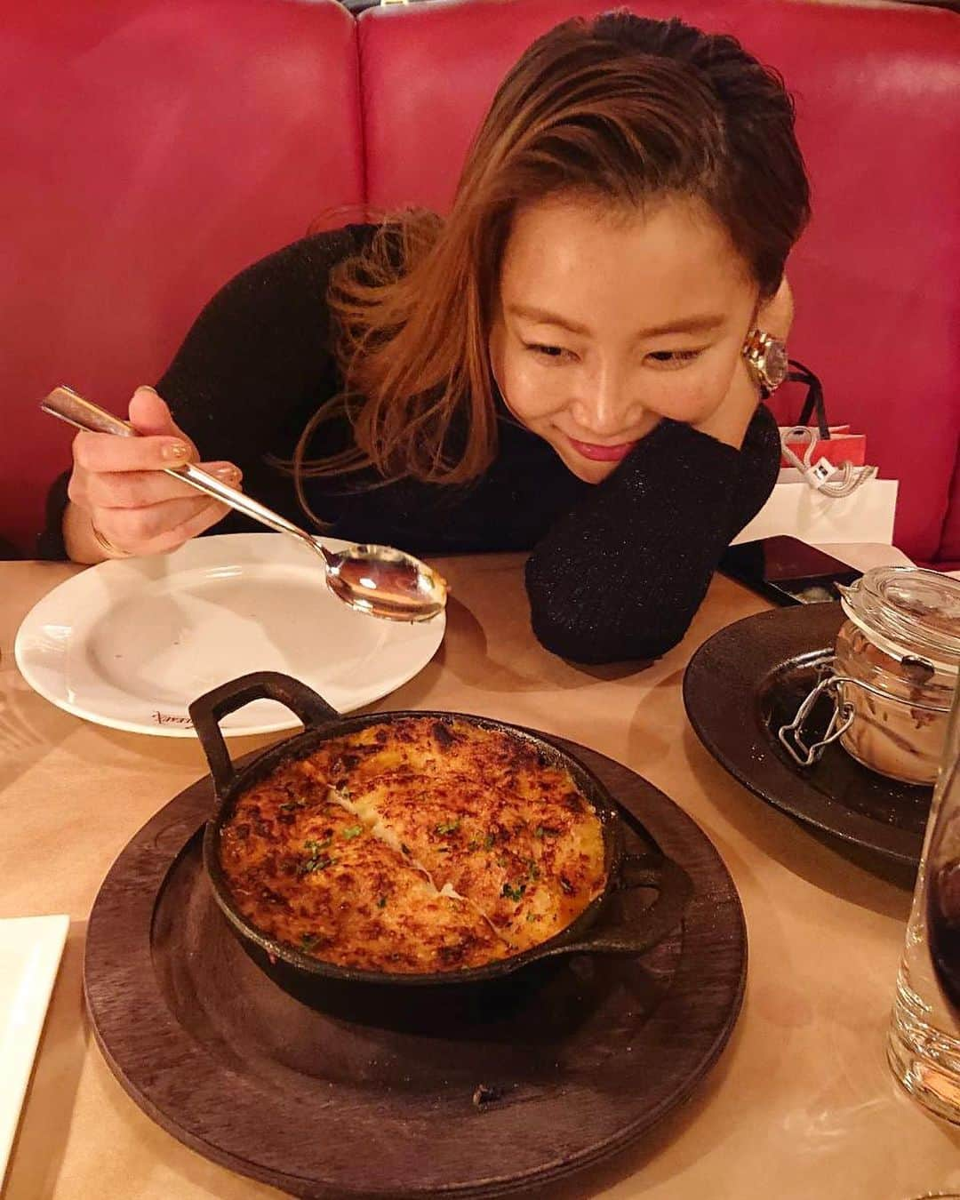 大田明奈さんのインスタグラム写真 - (大田明奈Instagram)「😋んま😋  restaurant:tableaux (タブロー) 東京都渋谷区猿楽町11-6 サンローゼ代官山 B1F」12月29日 10時41分 - moreakee