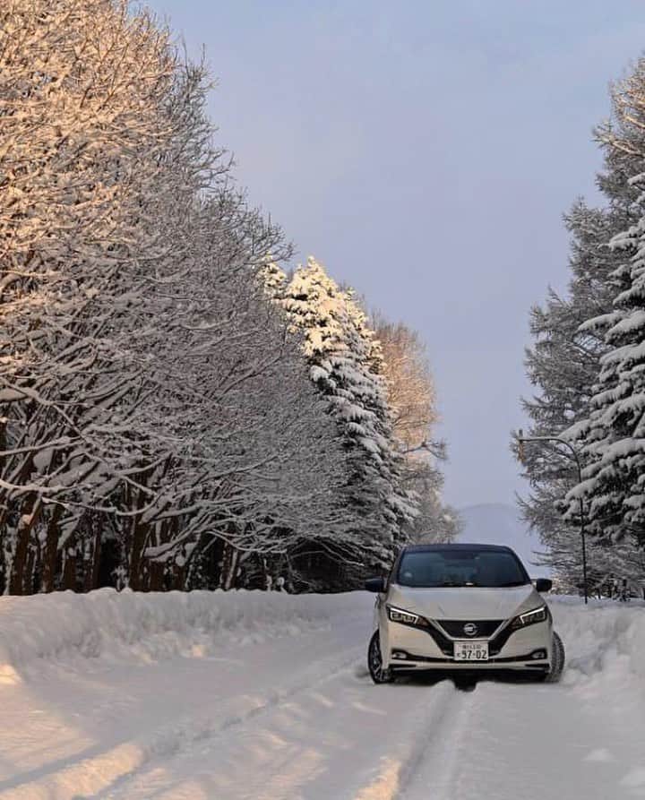 のインスタグラム：「Post Holiday Mood: #NissanLEAF #SimplyAmazing 📷&🚗: @leaflife9702」