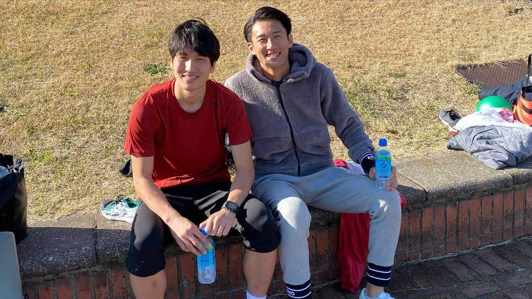 世古和さんのインスタグラム写真 - (世古和Instagram)「. Good Workout 🏋️‍♀️ . With #谷川聡 コーチ @haraguchi_genki_official  @seita_kuki  @kaitoboy070501  #武井隼児 トレーナー . #乗馬クラブクレイン#トレーニング#ワークアウト#年末#サッカー#オークリー#ルックスオティカジャパン#ミズノ#crane#soccer#trackandfield#workout#training#coach#oakley#luxottica#luxotticajapan#mizuno」12月29日 7時55分 - nodoka_seko