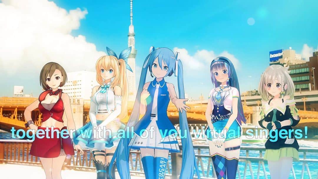 ミライアカリのインスタグラム：「この度 ポカリスエット・アンバサダーに就任することが決まりました💖  https://youtu.be/jyGOUeicUb8  #miraiakari  #miraiakari_official #akarigallery #VR #virtualreality #Vtuber #akari #3D #model  #youtuber #youtube #ミライアカリ #初音ミク #ポカリスエット」