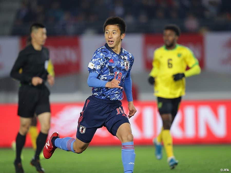 日本サッカー協会さんのインスタグラム写真 - (日本サッカー協会Instagram)「📸Match photos④｜#U22日本代表、大量9得点でジャマイカに勝利 ・ ⚽82' #一美和成（#京都サンガFC ） ⚽88' #三笘薫 （#筑波大 ） ⚽90+5' #岩崎悠人 （#北海道コンサドーレ札幌 ） ・ キリンチャレンジカップ2019 🇯🇵U-22日本代表 9-0 U-22ジャマイカ代表🇯🇲 ・ 📅12/28(土) 19:20KO 📍トランスコスモススタジアム長崎 👉大会情報はJFA.jpへ ・ #jfa #daihyo #キリチャレの日 ――― >>NEXT MATCH AFC U-23選手権タイ2020（1/8～26） 2020/1/9  22:15 🆚U-23サウジアラビア🇸🇦 2020/1/12 22:15 🆚U-23シリア🇸🇾 2020/1/15 22:15 🆚U-23カタール🇶🇦 📺テレビ朝日系列 ―――」12月29日 9時48分 - japanfootballassociation