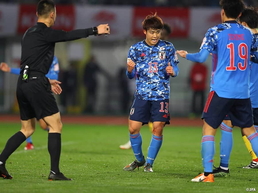 日本サッカー協会さんのインスタグラム写真 - (日本サッカー協会Instagram)「📸Match photos④｜#U22日本代表、大量9得点でジャマイカに勝利 ・ ⚽82' #一美和成（#京都サンガFC ） ⚽88' #三笘薫 （#筑波大 ） ⚽90+5' #岩崎悠人 （#北海道コンサドーレ札幌 ） ・ キリンチャレンジカップ2019 🇯🇵U-22日本代表 9-0 U-22ジャマイカ代表🇯🇲 ・ 📅12/28(土) 19:20KO 📍トランスコスモススタジアム長崎 👉大会情報はJFA.jpへ ・ #jfa #daihyo #キリチャレの日 ――― >>NEXT MATCH AFC U-23選手権タイ2020（1/8～26） 2020/1/9  22:15 🆚U-23サウジアラビア🇸🇦 2020/1/12 22:15 🆚U-23シリア🇸🇾 2020/1/15 22:15 🆚U-23カタール🇶🇦 📺テレビ朝日系列 ―――」12月29日 9時48分 - japanfootballassociation