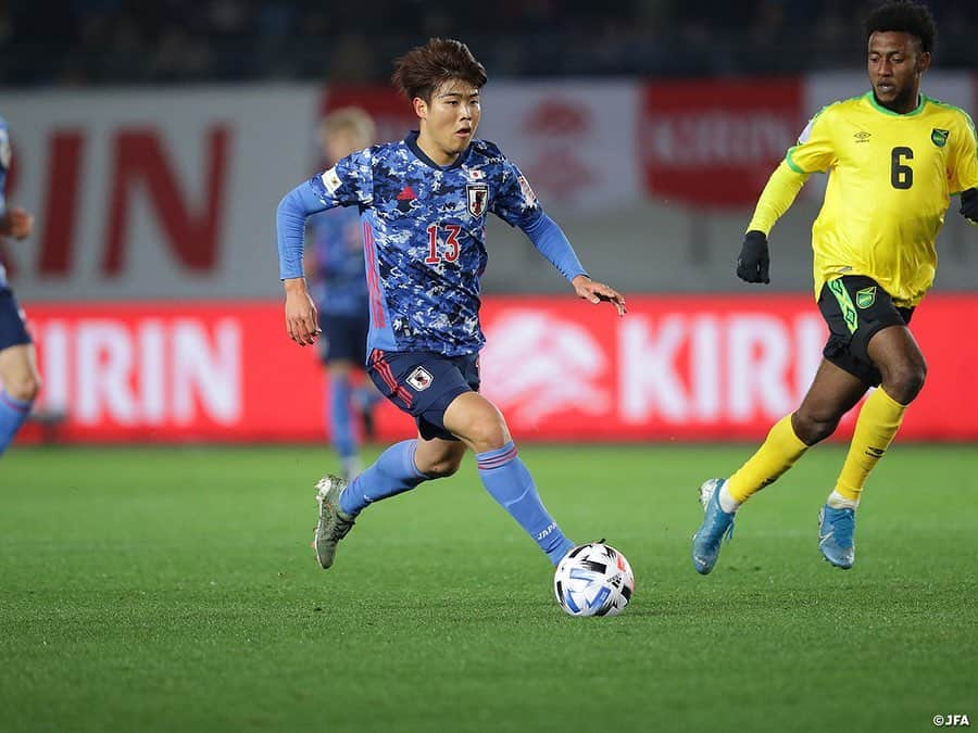 日本サッカー協会さんのインスタグラム写真 - (日本サッカー協会Instagram)「📸Match photos④｜#U22日本代表、大量9得点でジャマイカに勝利 ・ ⚽82' #一美和成（#京都サンガFC ） ⚽88' #三笘薫 （#筑波大 ） ⚽90+5' #岩崎悠人 （#北海道コンサドーレ札幌 ） ・ キリンチャレンジカップ2019 🇯🇵U-22日本代表 9-0 U-22ジャマイカ代表🇯🇲 ・ 📅12/28(土) 19:20KO 📍トランスコスモススタジアム長崎 👉大会情報はJFA.jpへ ・ #jfa #daihyo #キリチャレの日 ――― >>NEXT MATCH AFC U-23選手権タイ2020（1/8～26） 2020/1/9  22:15 🆚U-23サウジアラビア🇸🇦 2020/1/12 22:15 🆚U-23シリア🇸🇾 2020/1/15 22:15 🆚U-23カタール🇶🇦 📺テレビ朝日系列 ―――」12月29日 9時48分 - japanfootballassociation