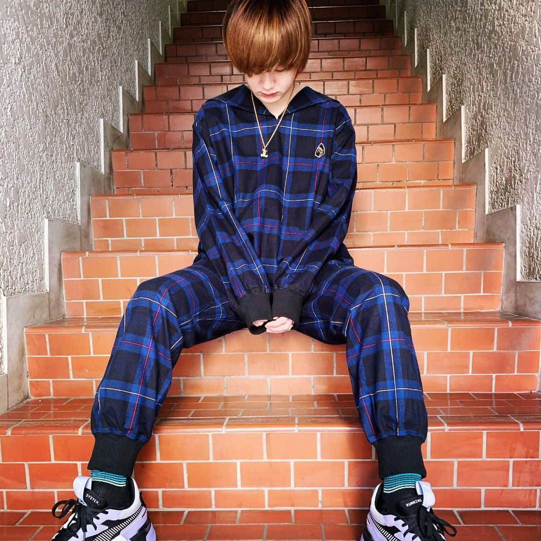 ゆーちゃそ王子さんのインスタグラム写真 - (ゆーちゃそ王子Instagram)「Sailor Flannel Shirts/Pants⛵️💙 ・ ・ ・ ・ ・ ・ ・ ・ ・ ・ ・ #milkboy #ミルクボーイ #landbymilkboy #ランドバイミルクボーイ #ファッション #fashion #instafashion」12月29日 20時54分 - yuchaso_prince