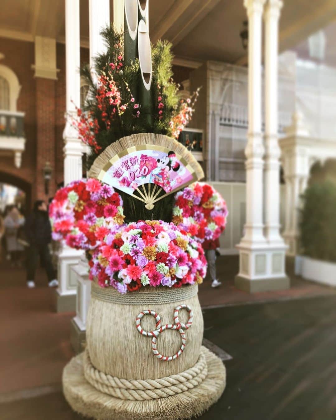 MILANOのインスタグラム：「昨日は今年最後のディズニーへ！今年一番の混み！激混み！正月感もすごい！しかもまさかの年パス使えない日！帰るわけにもいかないので入園したけども複雑！😭 #ディズニー　#disneyland」