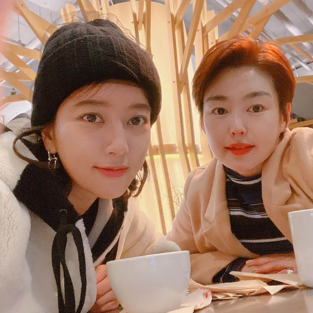 チェ・ユンソのインスタグラム：「소중한 일요일 밤🌙」
