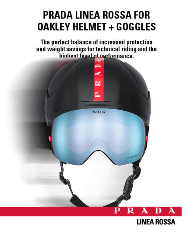 プラダさんのインスタグラム写真 - (プラダInstagram)「The #PradaLineaRossa @Oakley Snow Helmet and Goggles feature state of the art sport technology for flexible protection and extreme comfort under duress. Discover more via link in bio. #OakleyPrizm #Prada #PradaFW19」12月29日 17時48分 - prada