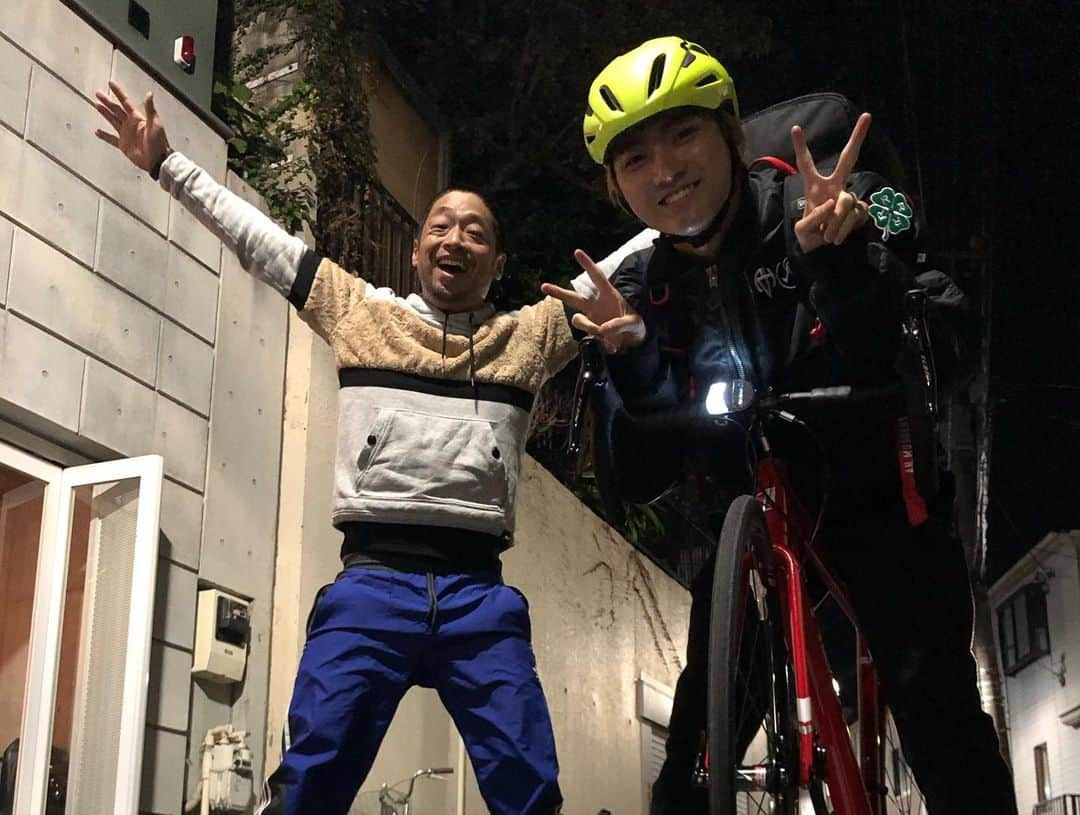 団長安田さんのインスタグラム写真 - (団長安田Instagram)「#超特急ユーキロードバイクデビュー　#nestobikes #団長安田　#安田大サーカス団長」12月29日 17時48分 - dancyoyasuda