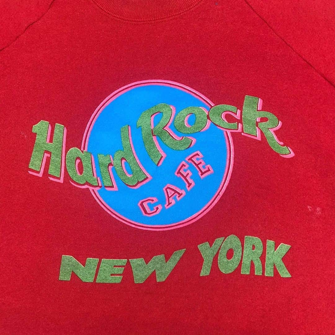 のインスタグラム：「ㅤㅤㅤㅤㅤㅤㅤ Hard Rock sweatㅤㅤㅤㅤㅤㅤㅤ ㅤㅤㅤㅤㅤㅤㅤ ※通販ご希望の方はDMにてお問い合わせください。  #tokyo #shimokitazawa #mabataki #hardrock #hardrockcafe #sweat #東京 #下北沢 #古着 #下北沢古着屋 #マバタキ #ブランド古着 #ハードロックカフェ ㅤㅤㅤㅤㅤㅤㅤㅤㅤㅤㅤㅤㅤㅤ」