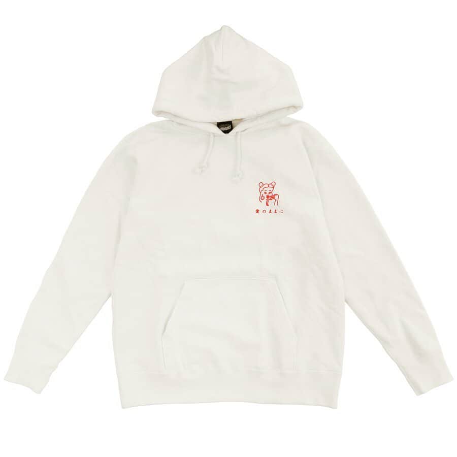 BASI（バシ）のインスタグラム：「. 2020.01.02 14:00〜 販売開始 愛のままに × 台風飯店 Hoodie http://basicmusic.ocnk.net」