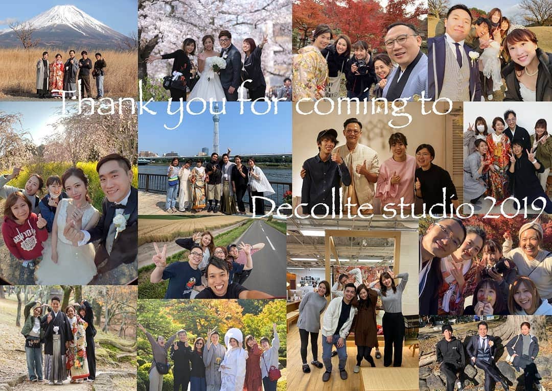Decollte Wedding Photographyのインスタグラム：「Massive Thanks to our Decollte customers in 2019 感謝各位新人2019年的厚愛!! A HAPPY NEW YEAR 2020!  @decollte_weddingphoto @decollte_weddingstyle #japan #Decolltephotography #weddinginspiration #Weddingphotography #prewedding #weddingphoto #overseasprewedding #japaneseprewedding #japanwedding #landscapephotography #romantic #love #happiness #日本 #海外婚紗 #婚紗 #唯美 #신부 #웨딩 #웨딩사진」