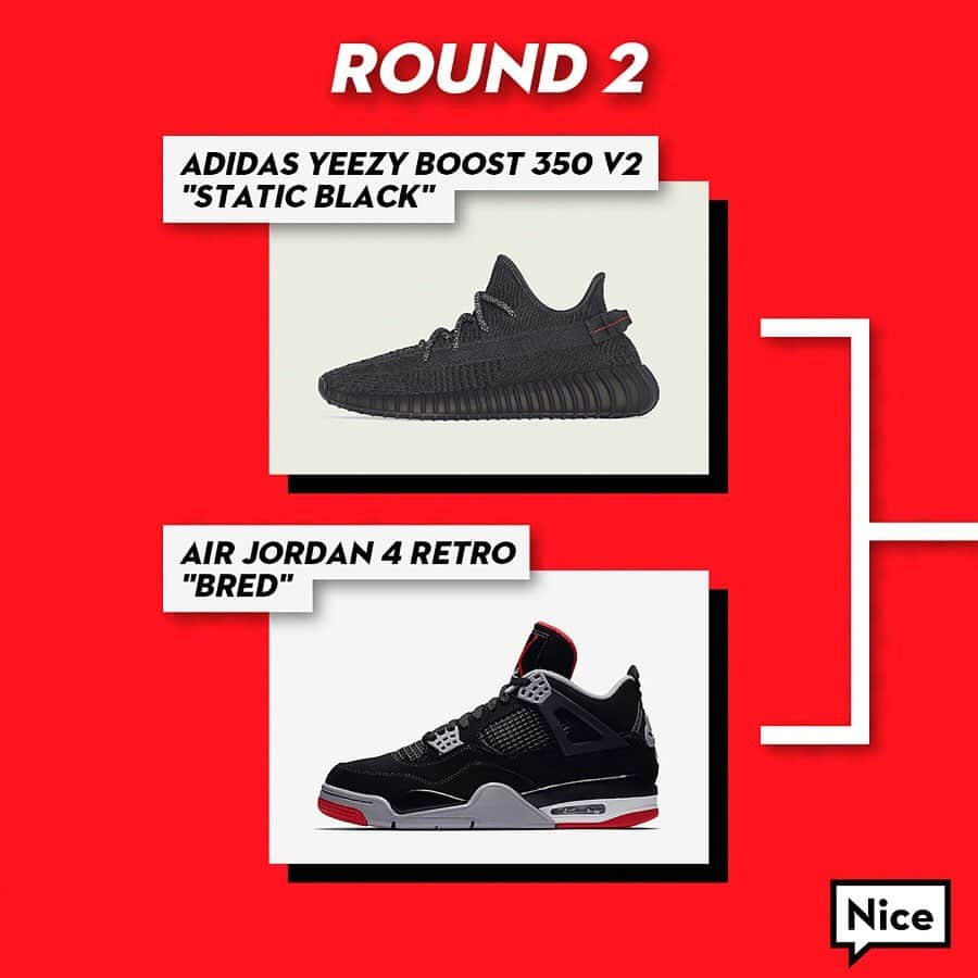 Nice Kicksさんのインスタグラム写真 - (Nice KicksInstagram)「ROUND 2 OF THE 2019 NICE KICKS SNEAKER OF THE YEAR TOURNAMENT BRACKET CHALLENGE IS NOW LIVE! VOTE NOW IN OUR STORIES!」12月30日 5時43分 - nicekicks