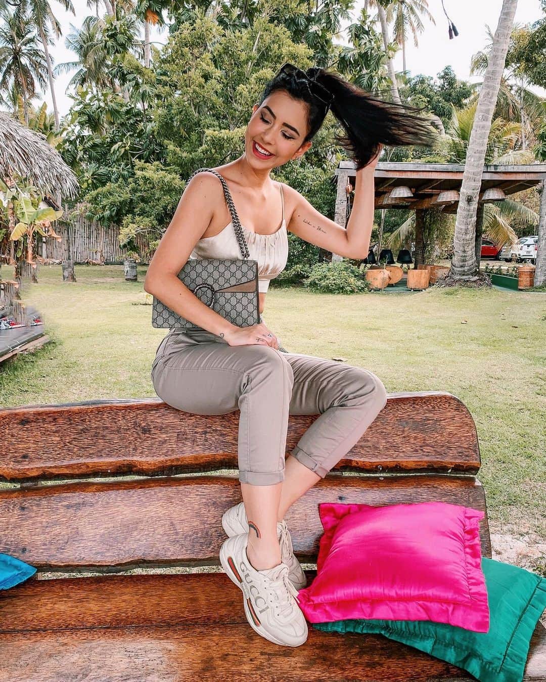 Gabriela Salesのインスタグラム：「A liberdade de se ser o que se é🍃」