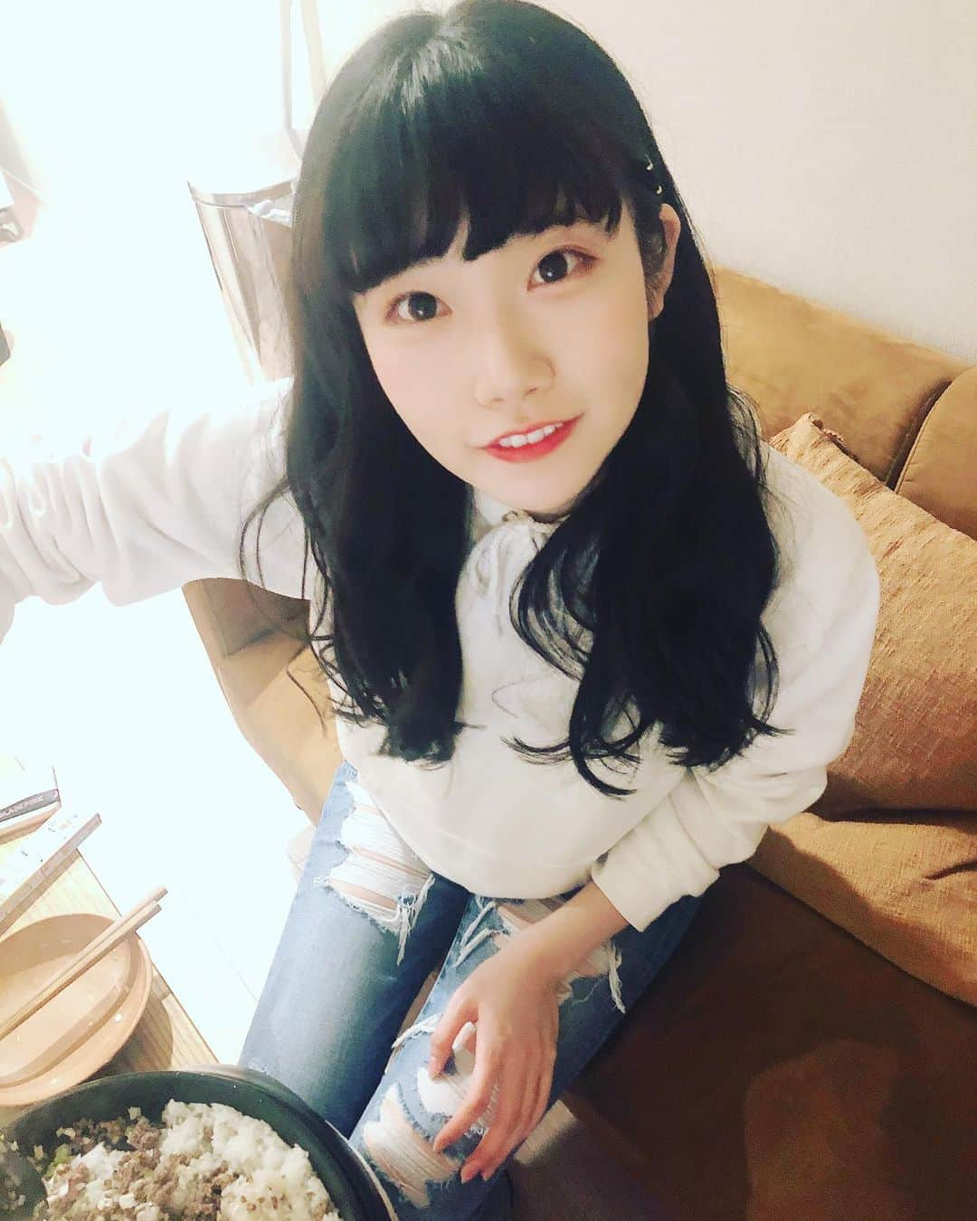 ななえ（キラキラ関係）さんのインスタグラム写真 - (ななえ（キラキラ関係）Instagram)「いおりのペッパーライス🍚🌽﻿ うままま。。﻿ ﻿ #いおりだけだよ﻿ #いおり﻿ #LOVE❤️」12月29日 21時59分 - nanchan0601