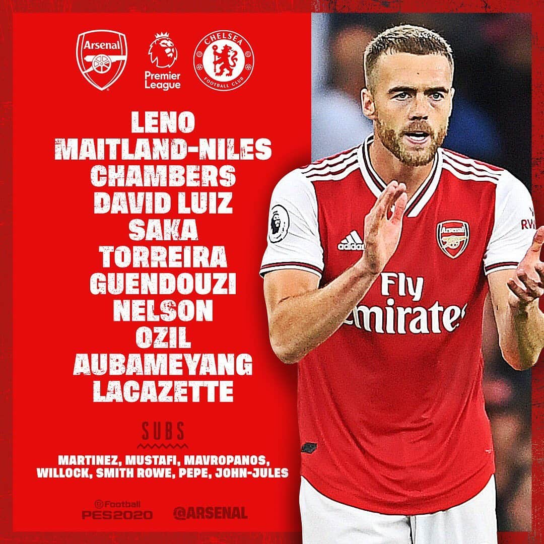 アーセナルFCさんのインスタグラム写真 - (アーセナルFCInstagram)「🚨 Team news 🚨⁣ ⁣ Guendouzi and Chambers return to the starting line-up ⁣ ⁣ #arsenal #arteta #premierleague ⁣ #gunners #arsenalfc #afc #pl」12月29日 22時06分 - arsenal