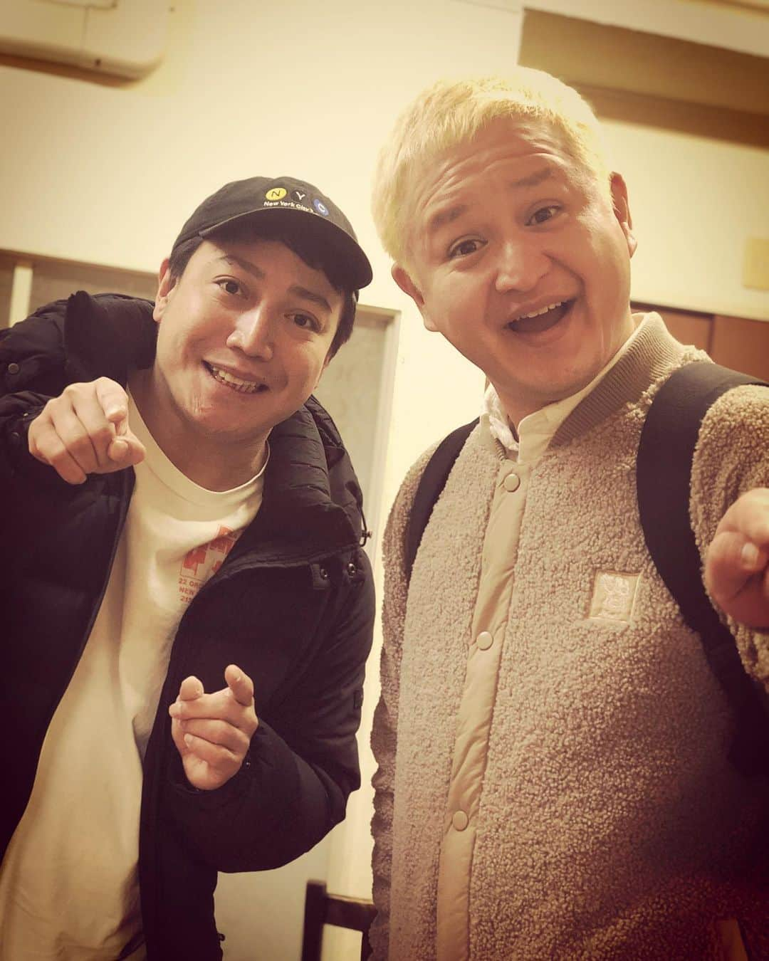 杉本知香さんのインスタグラム写真 - (杉本知香Instagram)「ペレ&福ちゃん😊😊😊 すっぴんの親方。 すっぴんのダレノガレ。 すっぴんの船越。  #中目黒美容室 #ガリットチュウ福島 #ガリットチュウ #貴乃花親方#ダレノガレ明美#船越英一郎  #ペレ草田#布袋寅泰 #ピンポーン #藤原竜也軍団」12月29日 22時48分 - sugimotoc