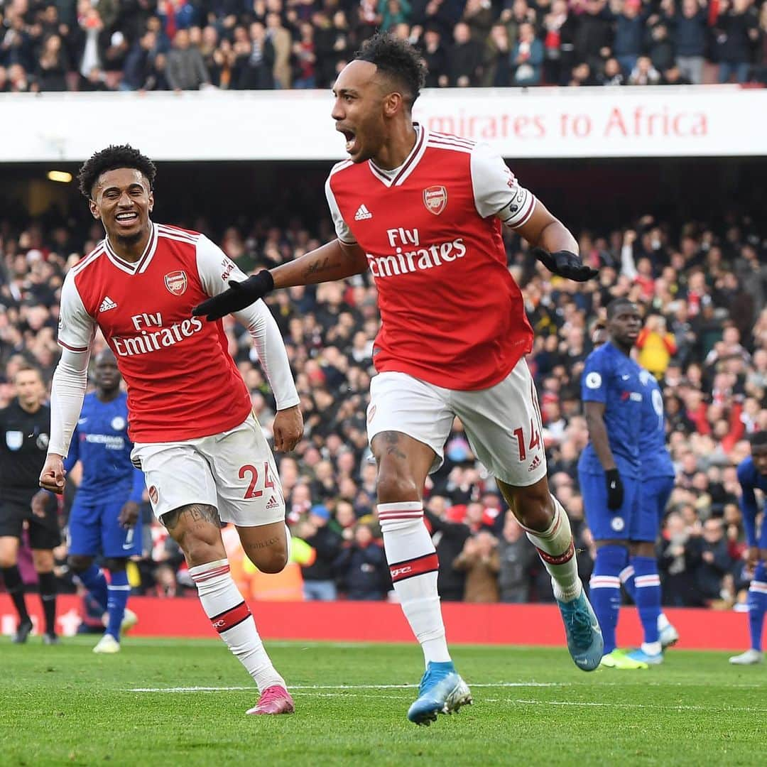 アーセナルFCさんのインスタグラム写真 - (アーセナルFCInstagram)「Aubaaaaa! ⁣🔥 ⁣ 🔴 Arsenal 1-0 Chelsea ⁣🔵 ⁣ #arsenal #gunners #afc ⁣ #aubameyang #auba14 #pl」12月29日 23時27分 - arsenal