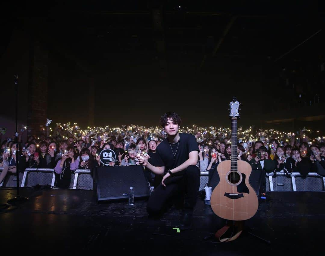 ヒョギさんのインスタグラム写真 - (ヒョギInstagram)「행복했던 2019년 마지막 일요일🦋 #2019_HYUK_LIVE_TODAY #고생한_밴드형님들과_칠월이랑 #📷」12月29日 23時34分 - hsh0705