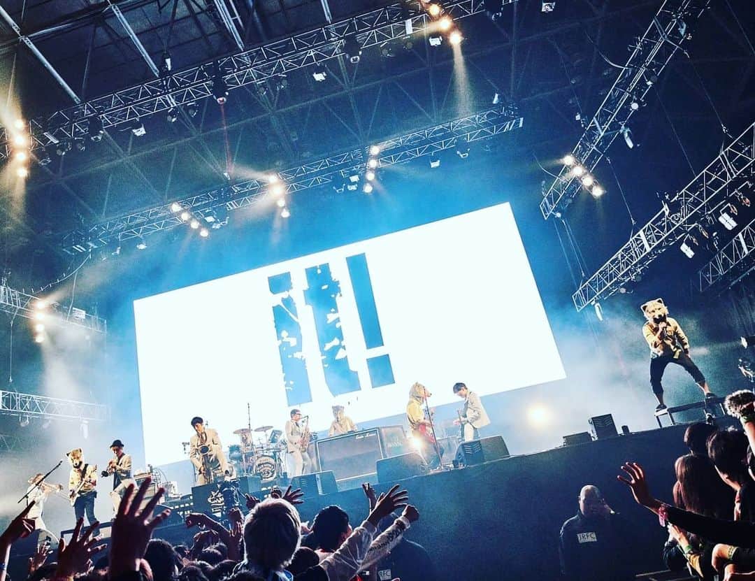 谷中敦さんのインスタグラム写真 - (谷中敦Instagram)「MAN WITH A MISSION ft. 東京スカパラダイスオーケストラ『Freak It!』 #CDJ #cdj1920」12月30日 0時27分 - a.yanaka
