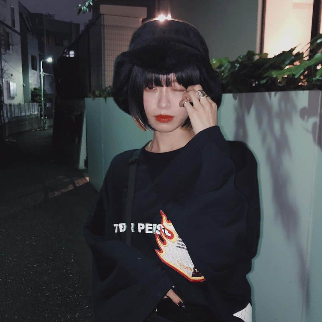 永井亜子さんのインスタグラム写真 - (永井亜子Instagram)「👕　@tenderperson  #tenderperson」12月30日 0時36分 - ako_nagai