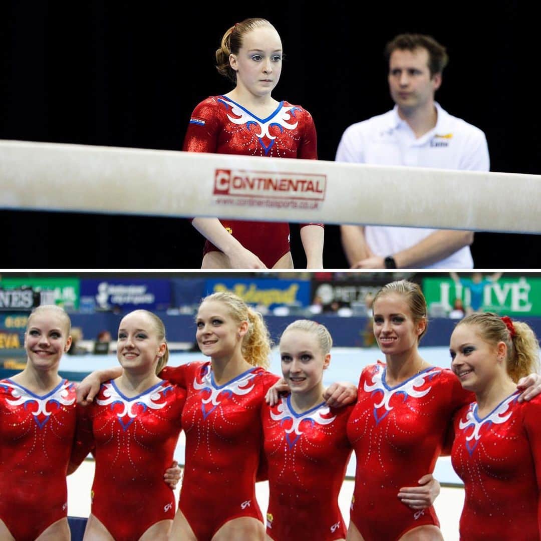 セリーヌ・バン・ガーナーのインスタグラム：「From my first competition as a senior in 2010, to 2 olympics, to a historical floor routine, to retiring as a gymnast from the sport I still love doing the most in 2019 ♥️ WHAT A DECADE! 🤩 Thankful for everything gymnastics has brought & taught me but also looking forward to what the future holds!! 🤩 Bring on a new decade! ✨ #swipeformyjourney ☺️」