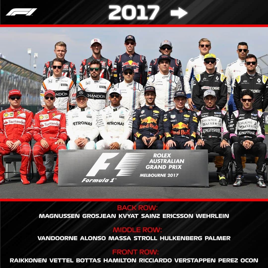 F1さんのインスタグラム写真 - (F1Instagram)「Some things change. Some stay the same. Take a look at your drivers of the decade 👀 . #F1 #Formula1 #Decade」12月30日 4時07分 - f1