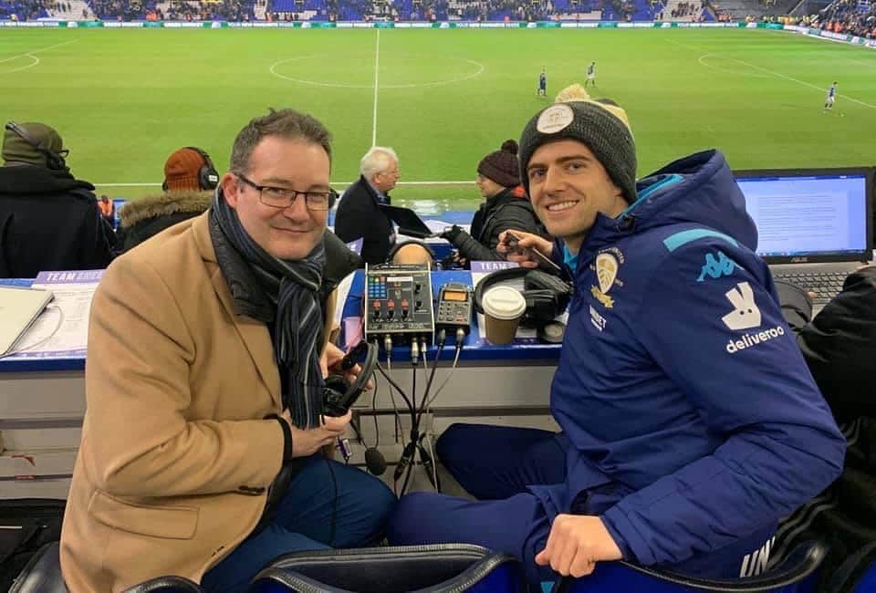 パトリック・バンフォードのインスタグラム：「Wow what a first game to commentate on 🙉 the lads never gave up💪🏽 would’ve loved to have been able to be out there, but thanks for having me @michaelweadock 👍🏻 #alaw」